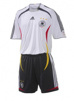 Adidas Deutschland Trikot WM 2006 Teamgeist + Hose DFB Herren XS=164cm Damen 32/34