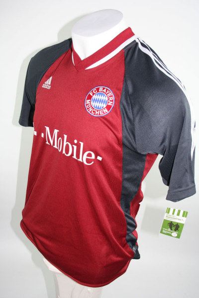 Adidas FC Bayern München Trikot 4 Samuel Kuffour 2002/03 T-Mobile Herren S