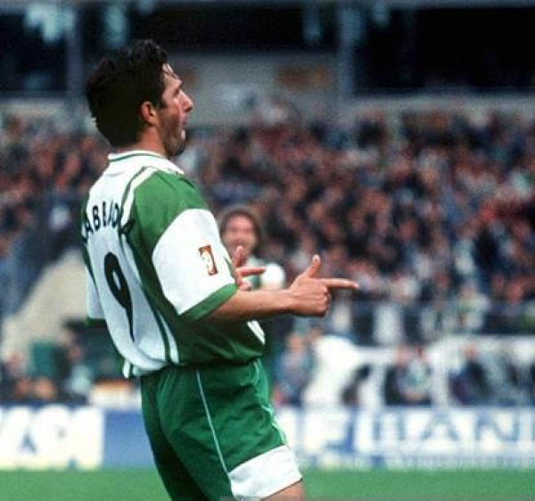 Puma SV Werder Bremen Trikot 15 Thomas Wolter 1996/97 DBV Lila Herren S