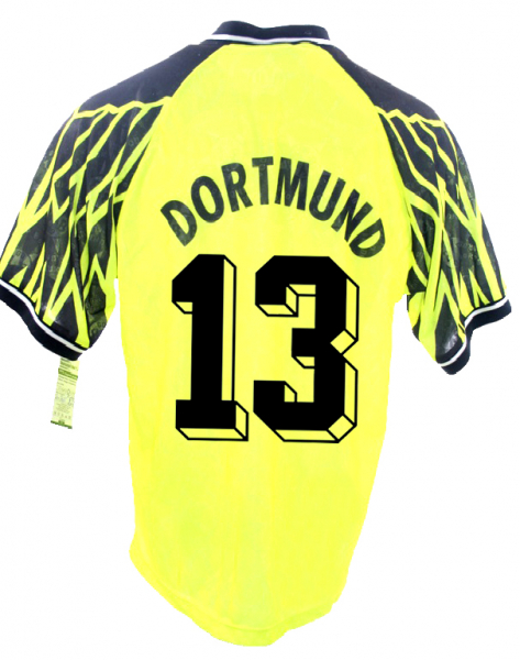 Nike Borussia Dortmund Trikot 13 Karl Heinz Riedle 1994/95 BVB Meister Herren S