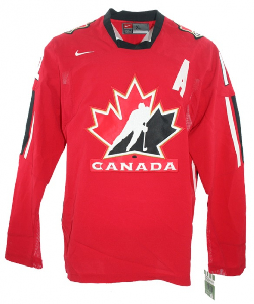 Nike Canada Kanada Eishockey Trikot 12 Jarome Iginla Turin 2006 Rot Herren XL