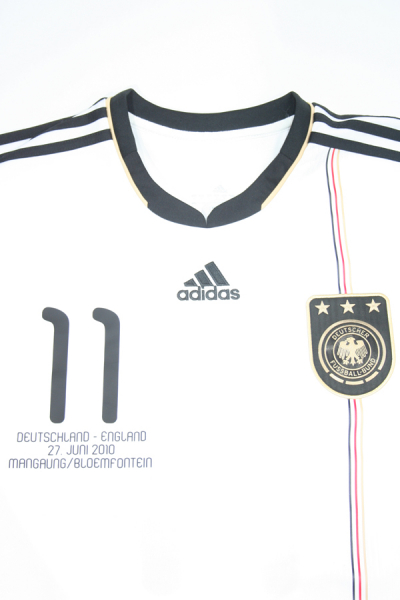 Adidas Deutschland Trikot 11 Miroslav klose WM 2010 Heim weiß DfB Herren S/M/L/XL & 176cm