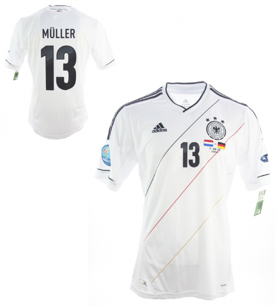 Adidas Deutschland Trikot 13 Thomas Müller Euro 2012 DFB Herren L