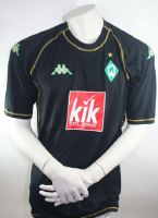 Kappa SV Werder Bremen jersey 2004/05 10 Micoud 11 Klose 17 Klasnic event black men's S/M/L/XXL