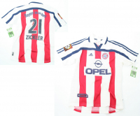 Adidas FC Bayern Múnich camiseta 21 Alexander Zickler 2000/01 CL Opel nino/senora 176cm senor S-M (segunda calidad)