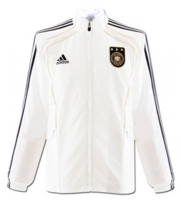 Adidas Alemania chaqueta jogging Copa del Mondo 2010  blanco negro senor 4=S/M o 7=L=186cm