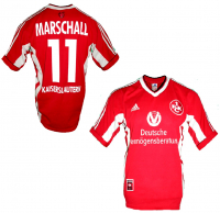 Adidas 1.FC Kaiserslautern jersey 11 Olaf Marschall 1998/99 FCK home red men's XXL/2XL