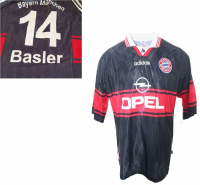 Adidas FC Bayern Múnich camiseta 14 Mario Basler 1997-1999 Opel senor XXL/2XL