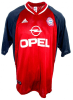 Adidas FC Bayern München Trikot 2001/02 7 Scholl, 9 Elber,13 Ballack Opel Heim Herren S/M/L/XL/2XL/XXL Kinder 176/164 cm