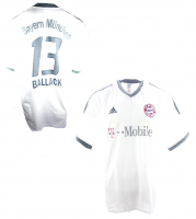Adidas FC Bayern Munich camiseta 13 Michael Ballack 2002/03 blanco señor L/XL/XXL
