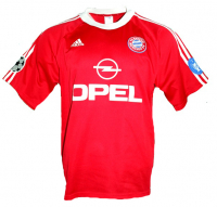 Adidas FC Bayern München Trikot 2001 CL 11 Effenberg 9 Elber Opel Herren 176 cm S-M