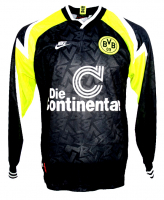 Nike Borussia Dortmund Trikot 8 Zorc 9 Chapuisat 13 Riedle 1995/96 BVB schwarz Continentale Herren XL oder 2XL/XXL