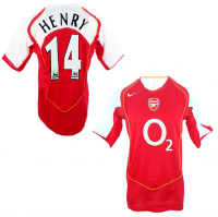 Nike FC Arsenal jersey 14 Thierry Henry 2004/05 unbeaten home men's L or XL