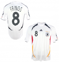 Adidas Germany jersey 8 Thorsten Frings World Cup 2006 white home men's L or XL