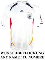 Adidas Alemania camiseta copa del mundo 2006 7 Schweinsteiger 11 Klose DfB blanco senor S/M/L/XL/XXL