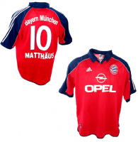 Adidas FC Bayern München Trikot 10 Lothar Matthäus 1999-2001 CL Sieger Heim Herren XXL