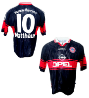 Adidas FC Bayern Munich jersey 10 Lothar Matthäus 1997/98 Opel men's S