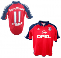 Adidas FC Bayern München jersey 11 Effenberg 1999-2001 CL opel men's M/L/XL