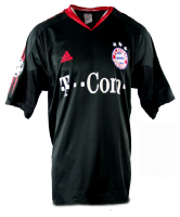 Adidas FC Bayern München Trikot 2004/05 CL T-mobile Schwarz Herren XXL/2XL