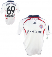 Adidas FC Bayern München camiseta 69 Bixente Lizarazu 2006/07 T-com blanco senor M o XL