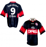 Adidas FC Bayern Munich jersey 9 Giovane Élber 1997/98 Opel men size S, M, L or XL
