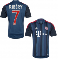 Adidas FC Bayern Múnich camiseta 7 Franck Ribery 2013/14 away senor S-M o el nino/senor 176 cm