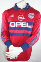 Adidas FC Bayern München Torwart Trikot 1 Oliver Kahn 1997-1998-1999 Rot Opel Herren S = M (L)