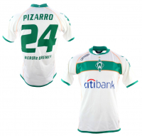 Kappa SV Werder Bremen camiseta 24 Claudio Pizarro 2008/09 CL senor S nino 164 cm