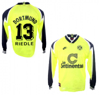 Nike Borussia Dortmund camiseta 13 Karl-Heinz Riedle 1995/96 Continentale BVB senor S