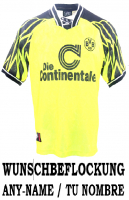 Nike Borussia Dortmund camiseta 1994/95 continentale BVB senor S M L o XL
