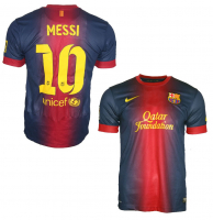 Nike FC Barcelona Trikot 10 Lionel Messi 2012/13 Qatar Heim NEU Damen Kinder L=164cm oder XL=176cm