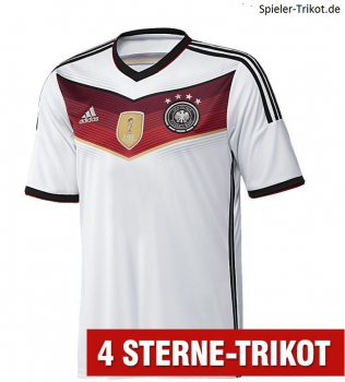 Adidas Deutschland Trikot DFB Weltmeister 2014 WM 4 Sterne Herren M (B-Ware)