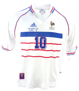Camiseta Francia 1998 ZIDANE 10 NUEVA