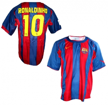 ronaldinho barcelona jersey 2004