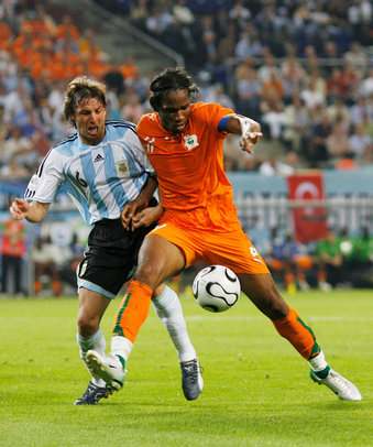 Puma Costa Marfil camiseta 11 Didier Drogba mundial 2006 naranja senor S/M/L/XL/XXL maillot tricot comprar tienda online shop - spieler-trikot.de retro camiseta maglia maillot tricot online
