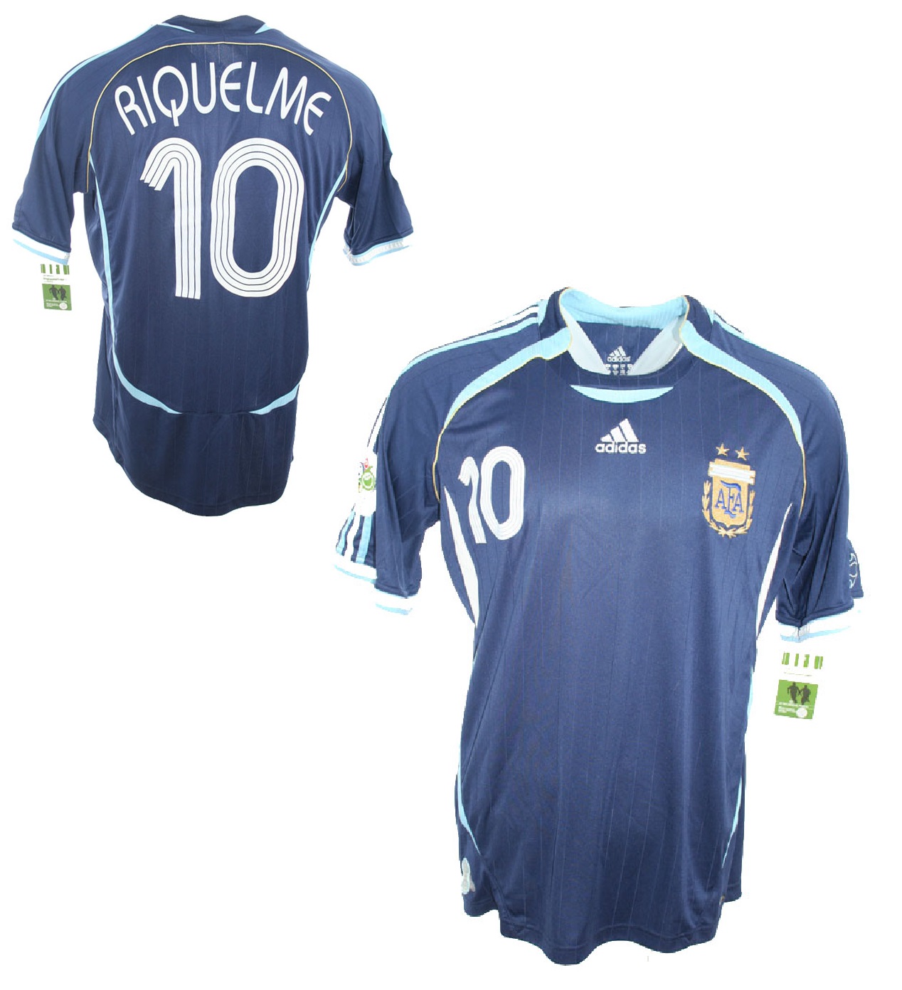 riquelme argentina jersey