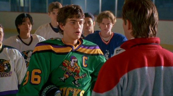 Charlie Conway #96 Mighty Ducks Ice Hockey Jersey S-XXXL 