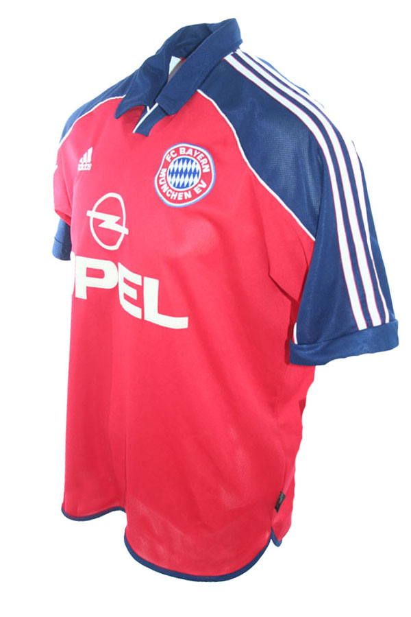 FCB Bayern München Trikot Pin 2001/2002 Home Badge Kit Opel altes BL Logo