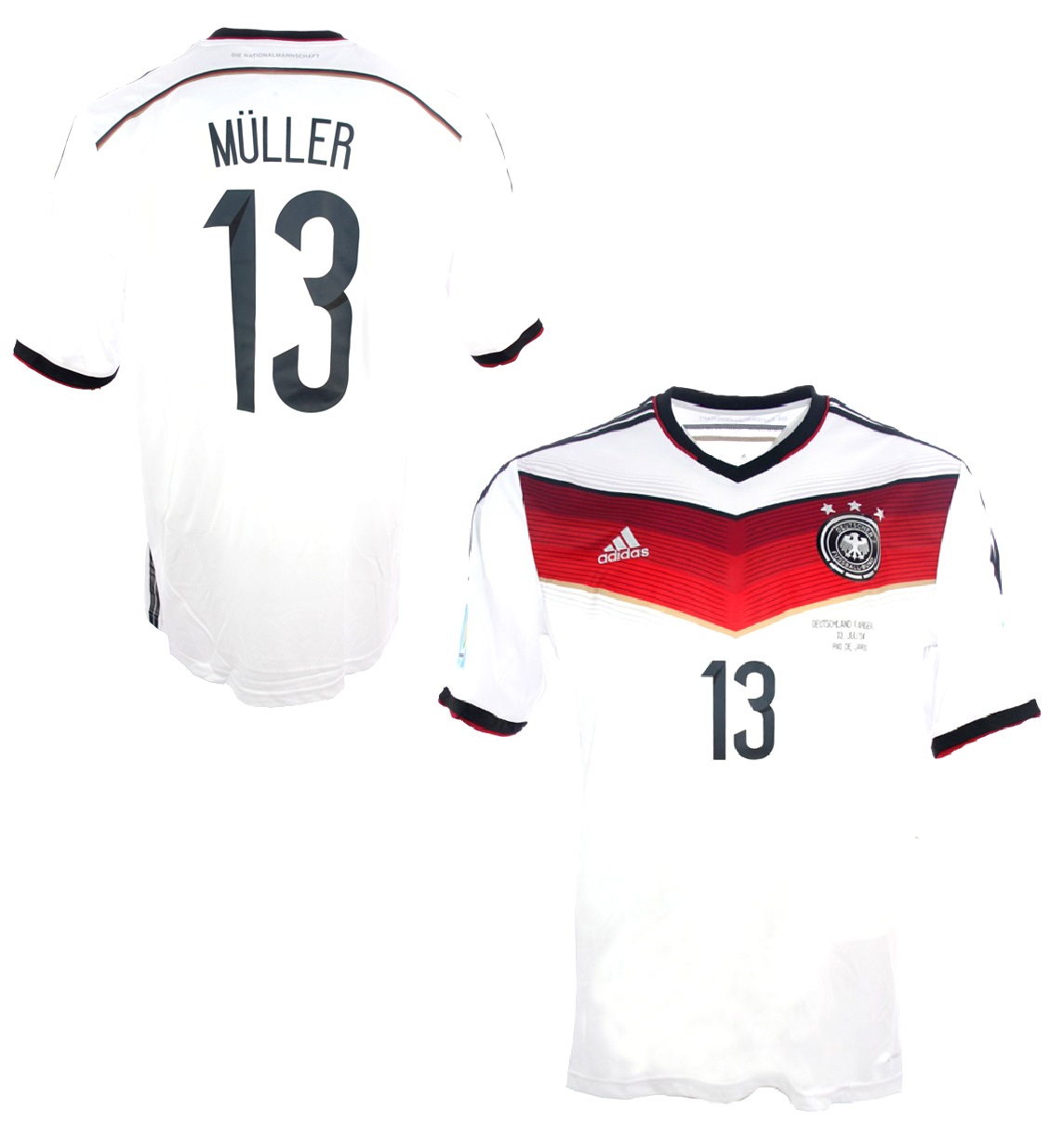 M Deutschland Trikot Gr XL DFB WM 2014 NEU 3 Sterne heim weiß Shirt Hummels 5 