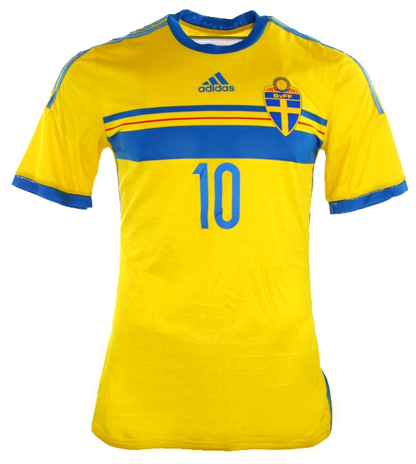 Sweden jersey 10 Zlatan Ibrahimovic 