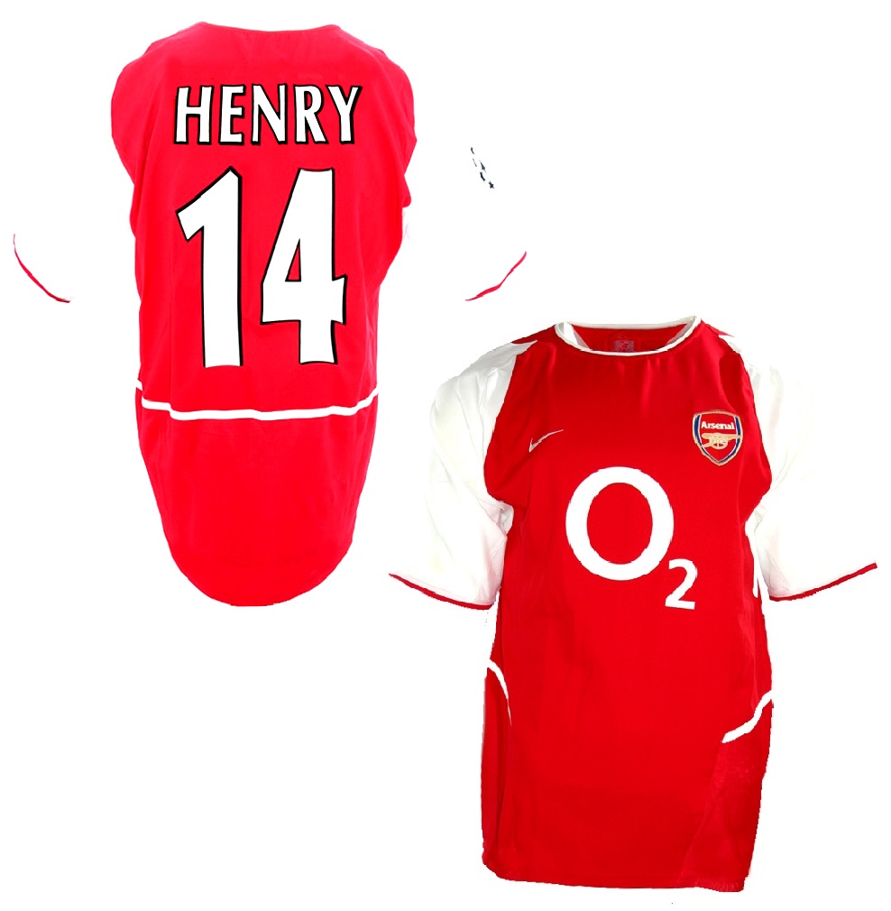 Nike FC Arsenal jersey 14 Thierry Henry 2003/04 unbeaten men's S/M/L/XL/XXL  football shirt buy & order cheap online shop -  retro,  vintage & old football shirts & jersey from super stars
