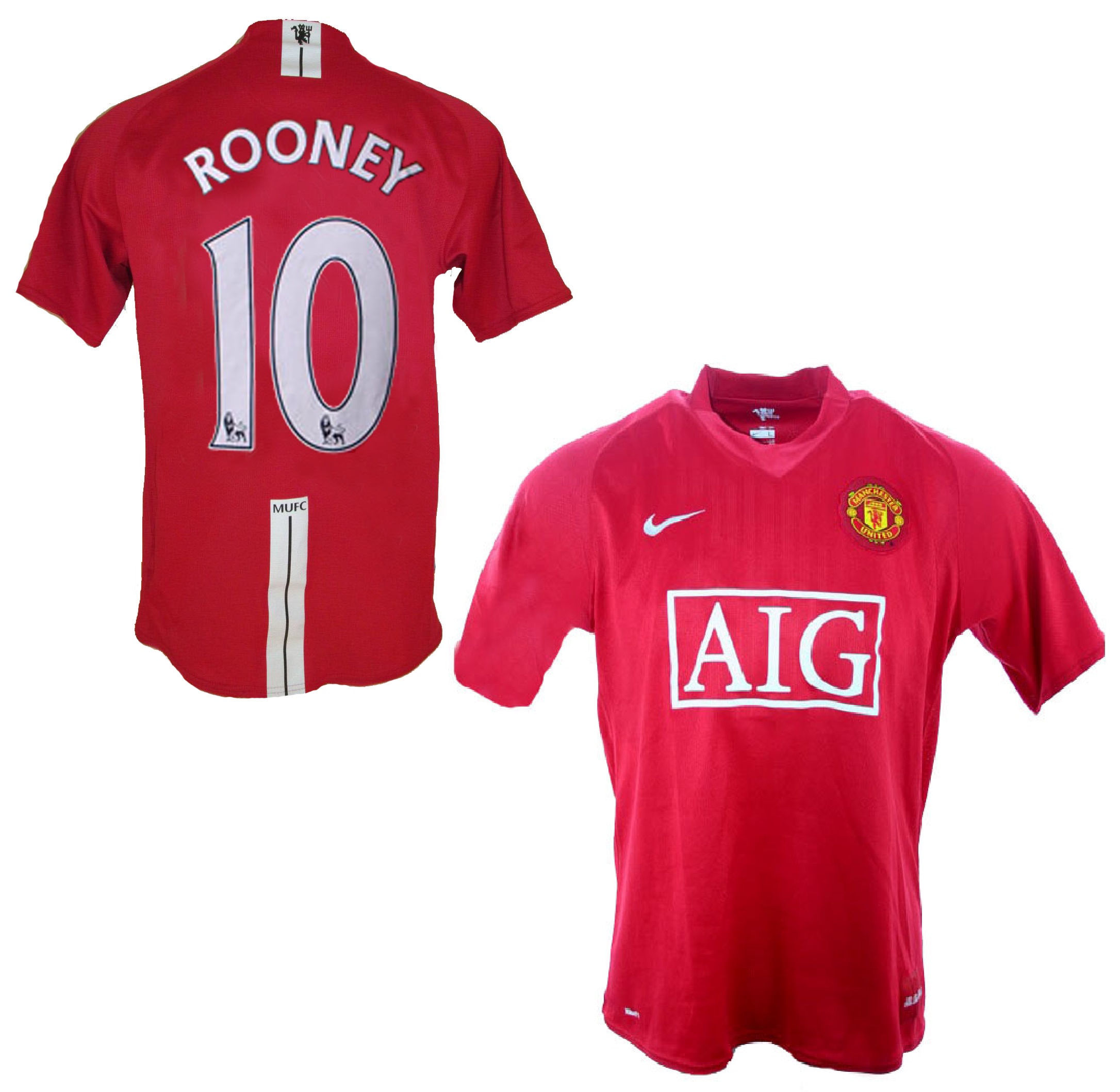 nike aig manchester united jersey