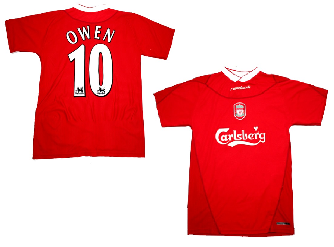 FC Liverpool jersey 10 Michael Owen 