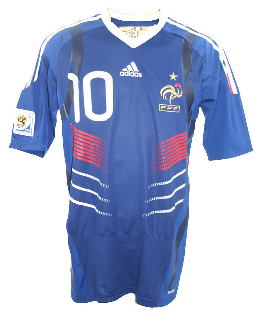 Adidas France jersey 10 Zinedine Zidane 