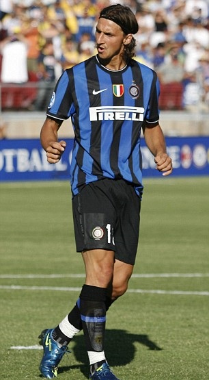 Nike Inter Milan jersey 8 Zlatan 