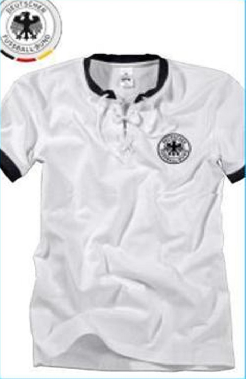 Deutschland Nationalmannschaft Retro Trikot / T-Shirt Fußball WM 1954 DFB 
