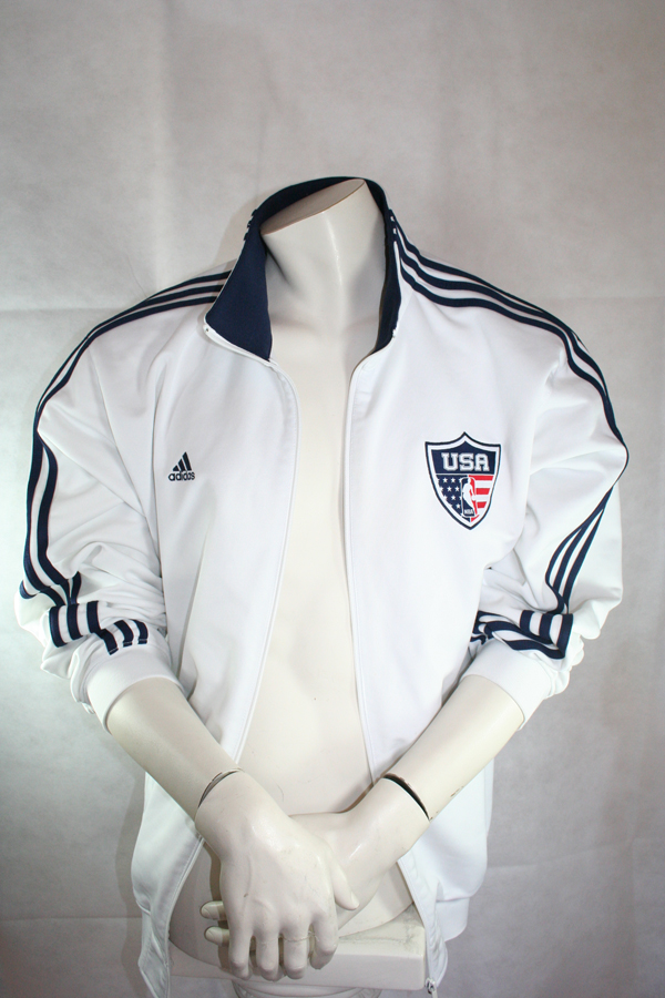 Adidas USA chaqueta United States of America Dream Team US 1992 Originals TT blanco - XL - spieler-trikot.de retro futbol camiseta maglia maillot tricot online shop