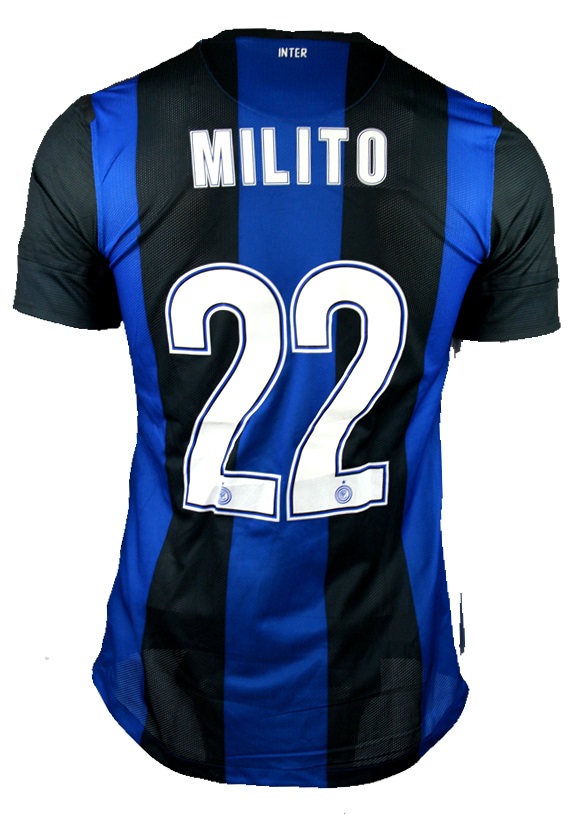 Nike Inter Mailand Trikot 22 Milito 2012/13 Heim Pirelli Herren S/M/L/XL/XXL günstig online ...