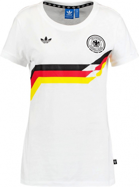 Adidas originals Germany T shirt DFB 90 1990 black tee